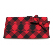 Red & Black Buffalo Plaid Cummerbund & Bow Tie Red & Black Buffalo Plaid Cummerbund & Bow Tie